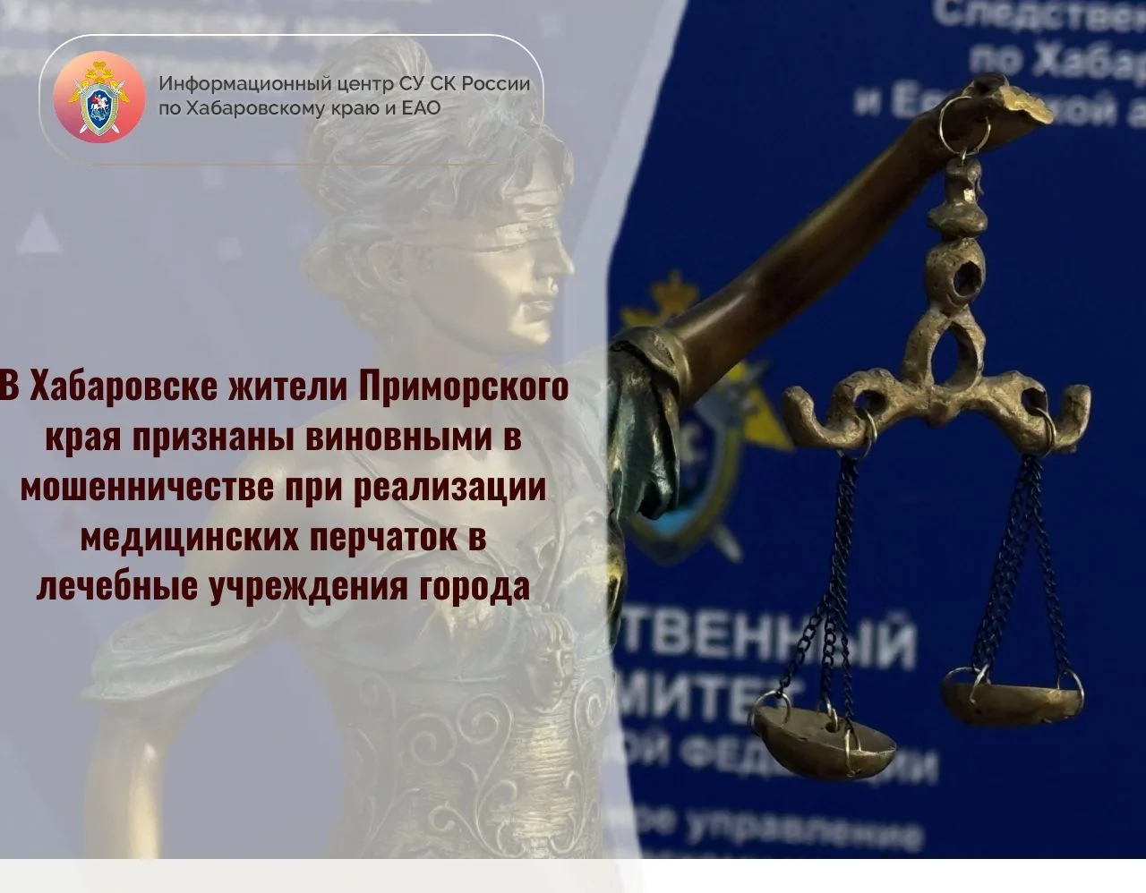 В ХАБАРОВСКЕ ЖИТЕЛИ ПРИМОРСКОГО КРАЯ ПРИЗНАНЫ ВИНОВНЫМИ В МОШЕННИЧЕСТВЕ ПРИ РЕАЛИЗАЦИИ ...
