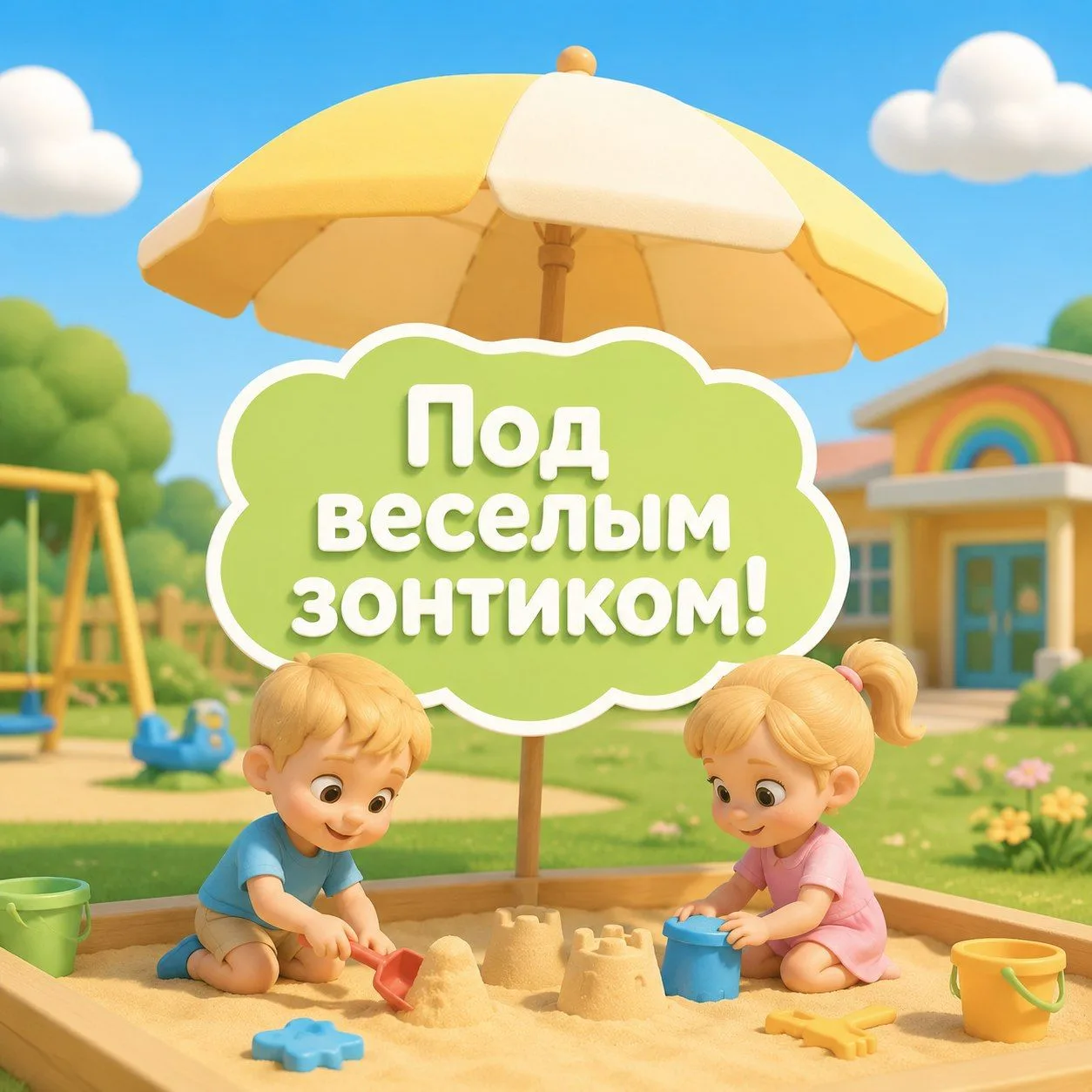 ✅Секретная лаборатория под весёлым зонтиком!

Лето в самом разгаре, а это значит, что наша песочница