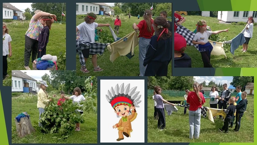 🙆‍♀️«День индейца» в лагере — это популярный тематический день, направленный на сплочение отряда, р