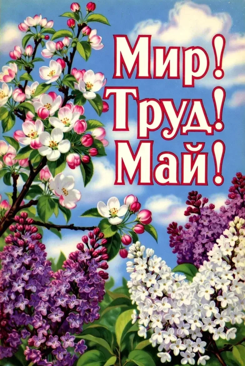 С 1 Мая, друзья! С Праздником Весны и Труда! 

Спасибо всем, кто трудится на благо нашего города: вр