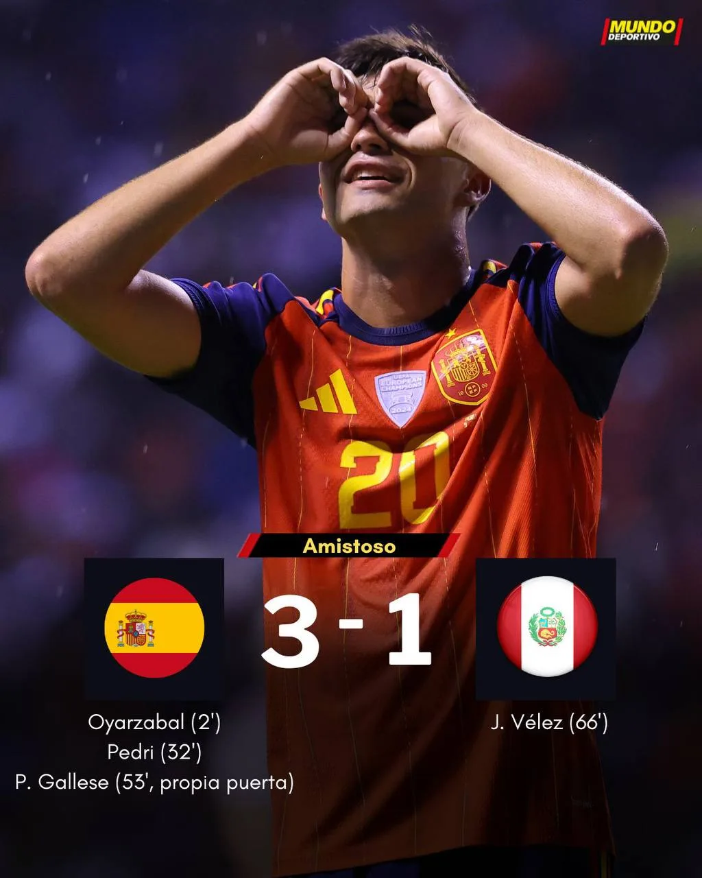 🇪🇸 Испания 3:1 Перу 🇵🇪