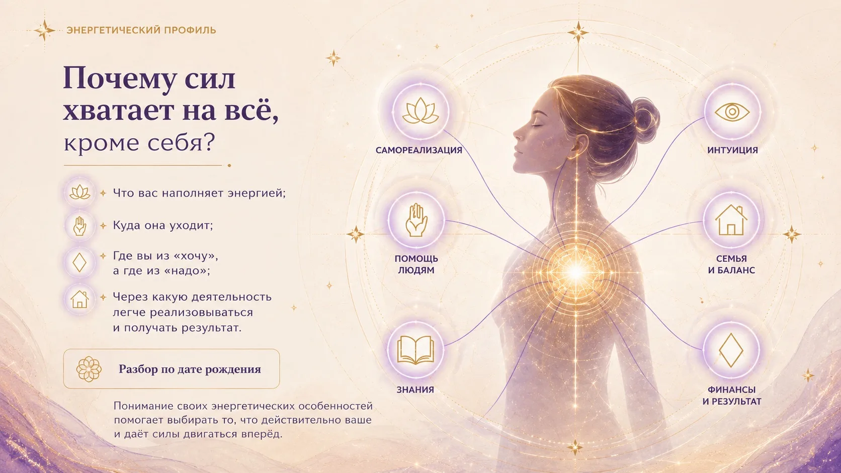 Почему сил хватает на всё, кроме себя? 😐