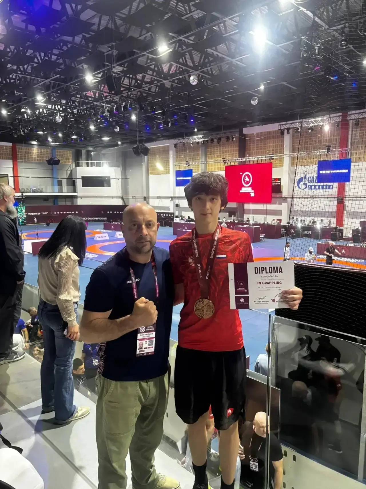 🏆 Первенство Европы по грэпплингу

С 23 по 25 мая в Ереване прошло Первенство Европы по спортивной 