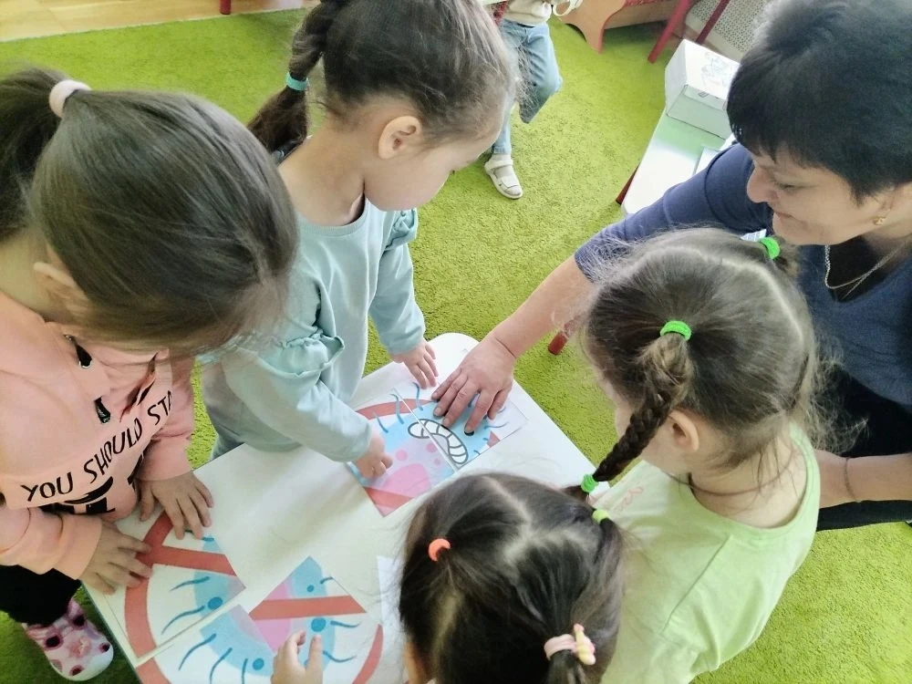 📚3 марта сотрудники Детской библиотеки организовали для воспитанников детского сада «Жемчужинка» фил
