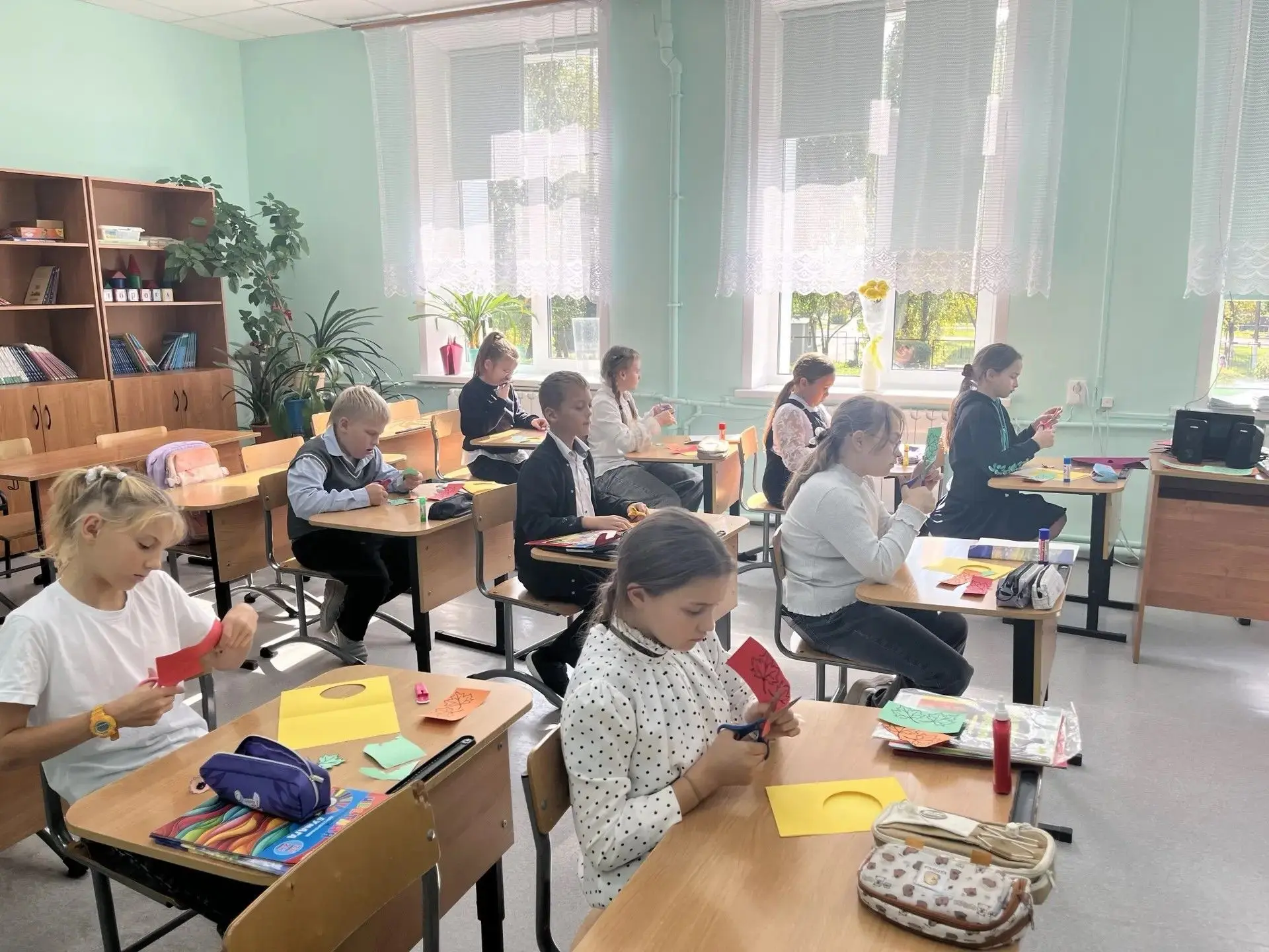 🍁 «От сердца к сердцу»: творим благодарность вместе! 🍁В нашей школе в рамках Всеросси...