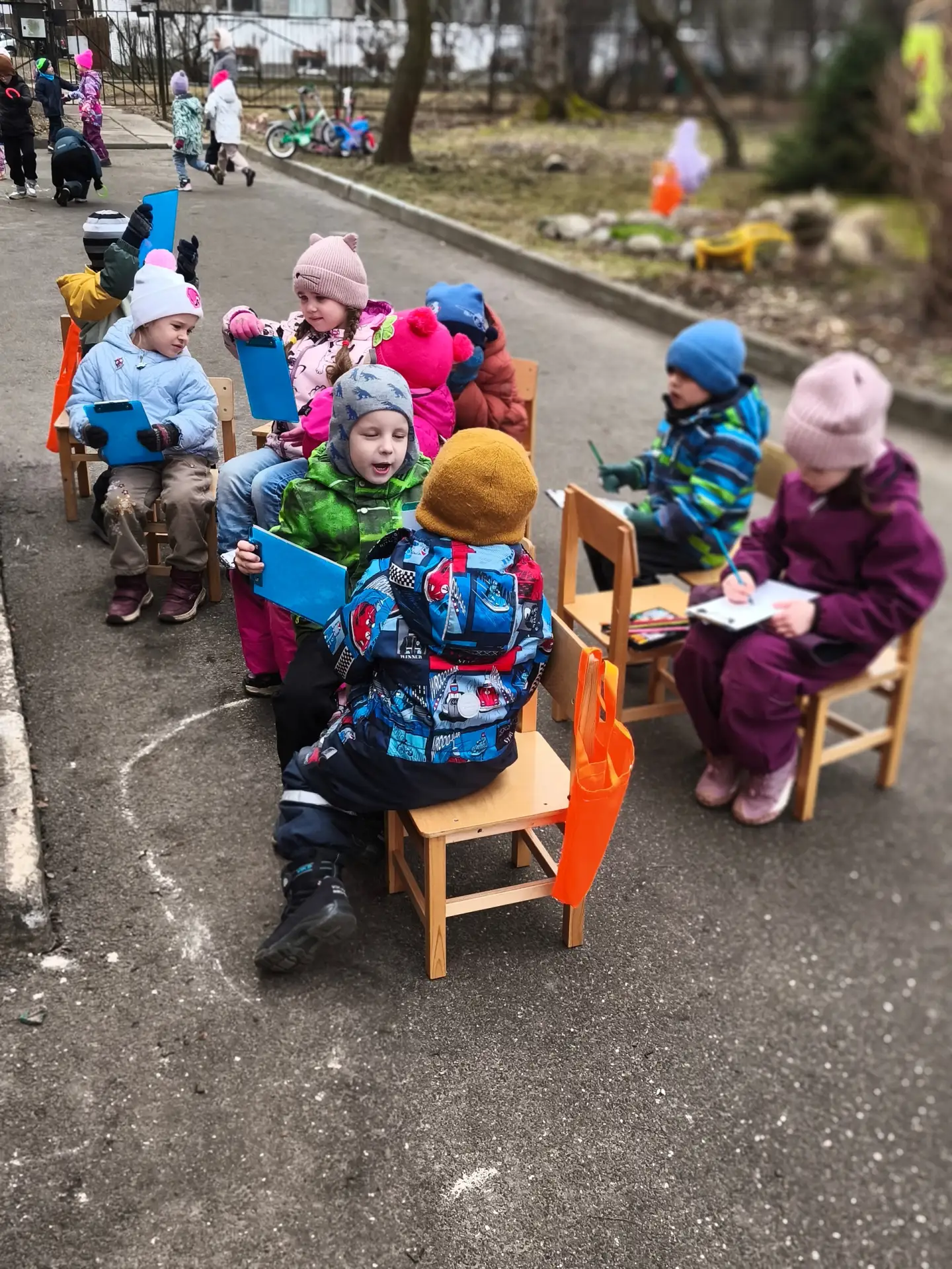 Весенний пленэр "Подснежники" 5 группа