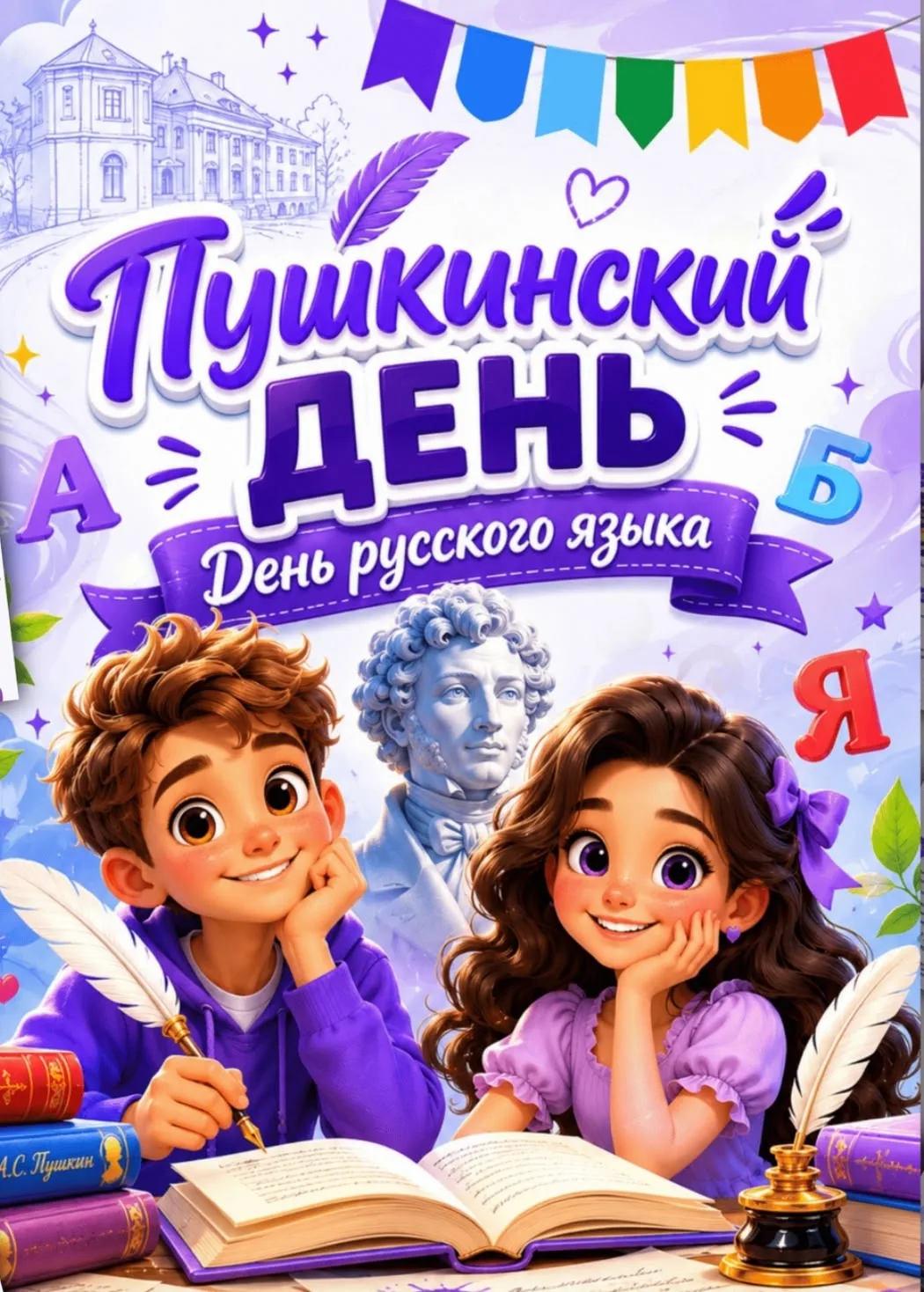 Новости школьного лагеря. 
День 6.
🖋️Сегодня орлята нашего лагеря отправились в путешествие по сказ