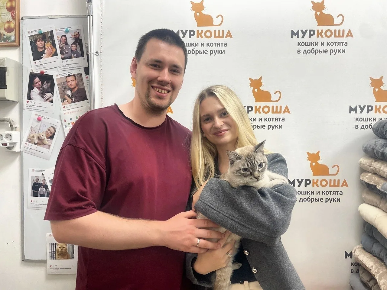 Прямо сейчас прекрасная Цинния обворожила свою семью! 🤗 Пожелаем кошечке и её людям са...