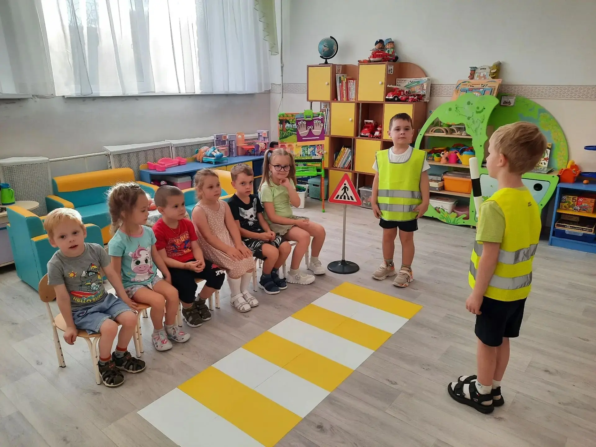 🚦 Внимание — дети! В детском саду №47 «Успех» прошла важная профилактическая акция по ...