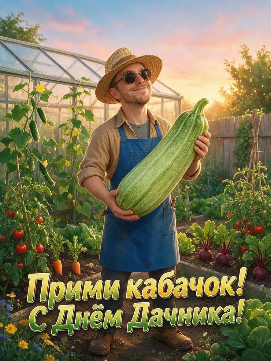 С Днём дачника 🥒