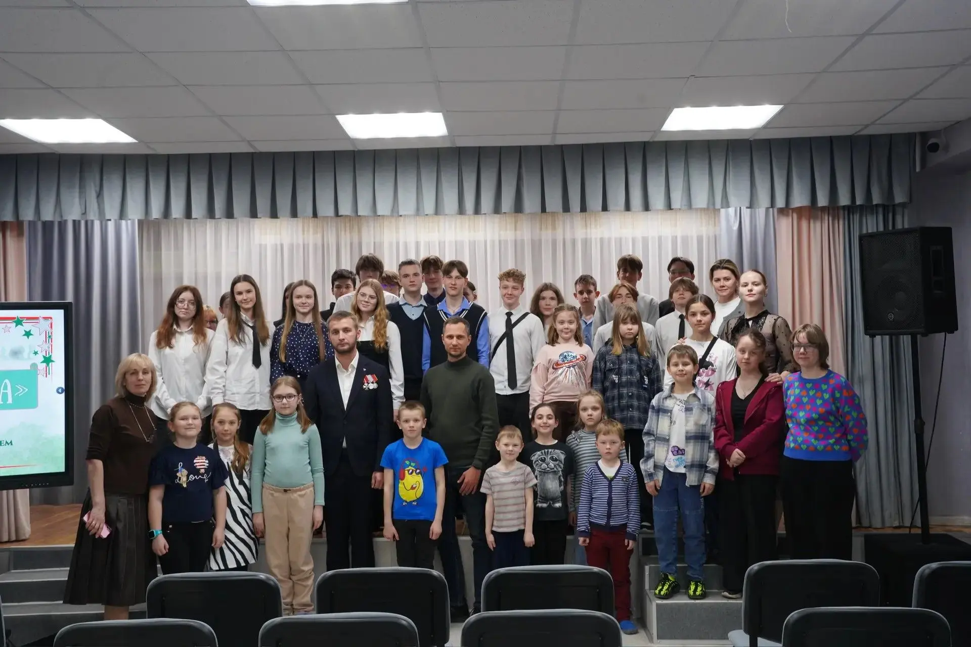 Участник СВО провел урок мужества в Доме творчества «Октябрьский»⭐   Иван Аксенов, позывной «Космос»
