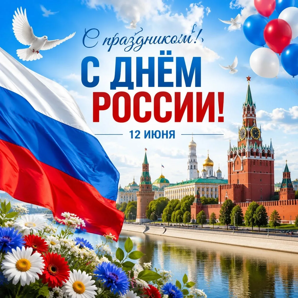 С Днём России! 🇷🇺

В этот важный для всей страны день мы хотим поздравить вас и ваших детей! 
Буду