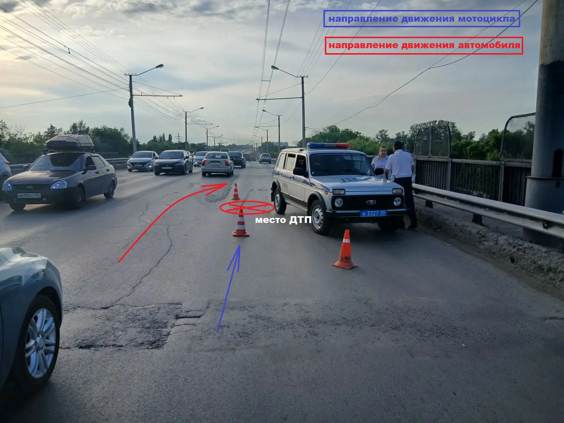 Вчера в 19.30 часов в Госавтоинспекцию поступило сообщение о ДТП, в котором пострадал ребенок.
 
При