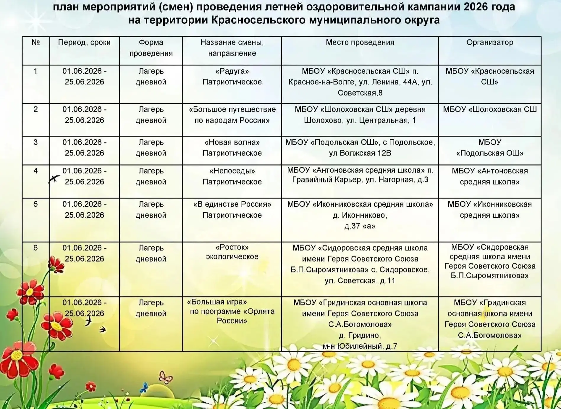 ☀️ИЮНЬ