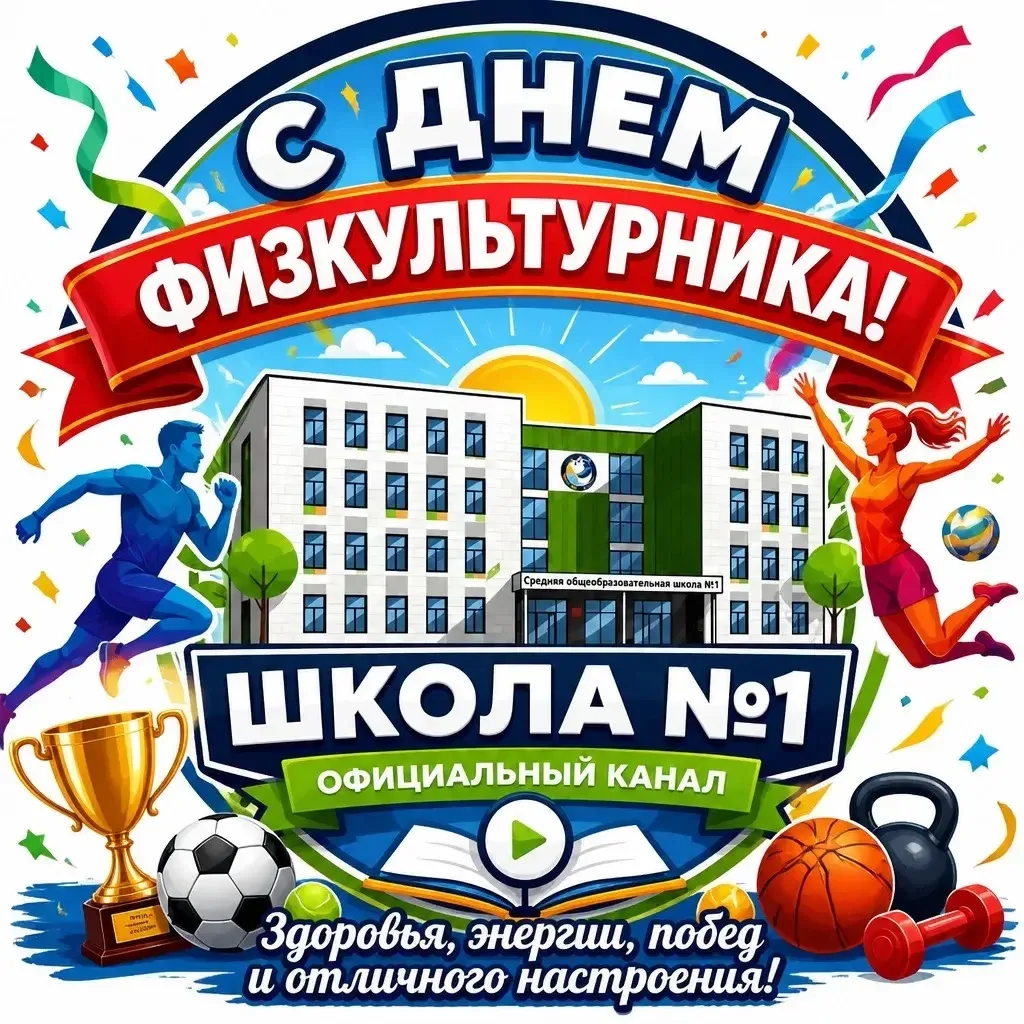 Поздравляем с Днём физкультурника! Пусть здоровье будет крепким, а энергия — бодрой!🤾�...