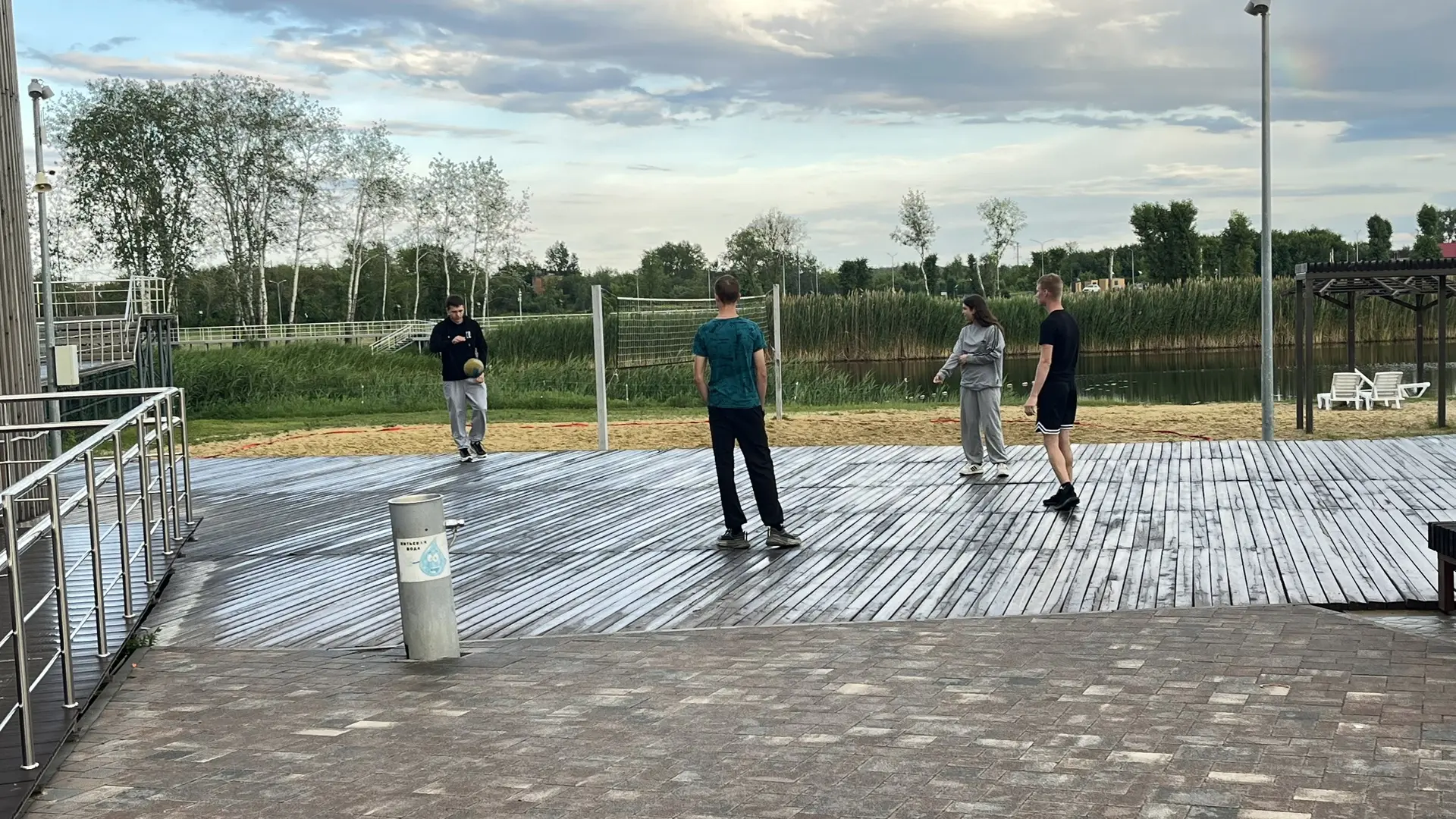 Вечер на богучарской набережной