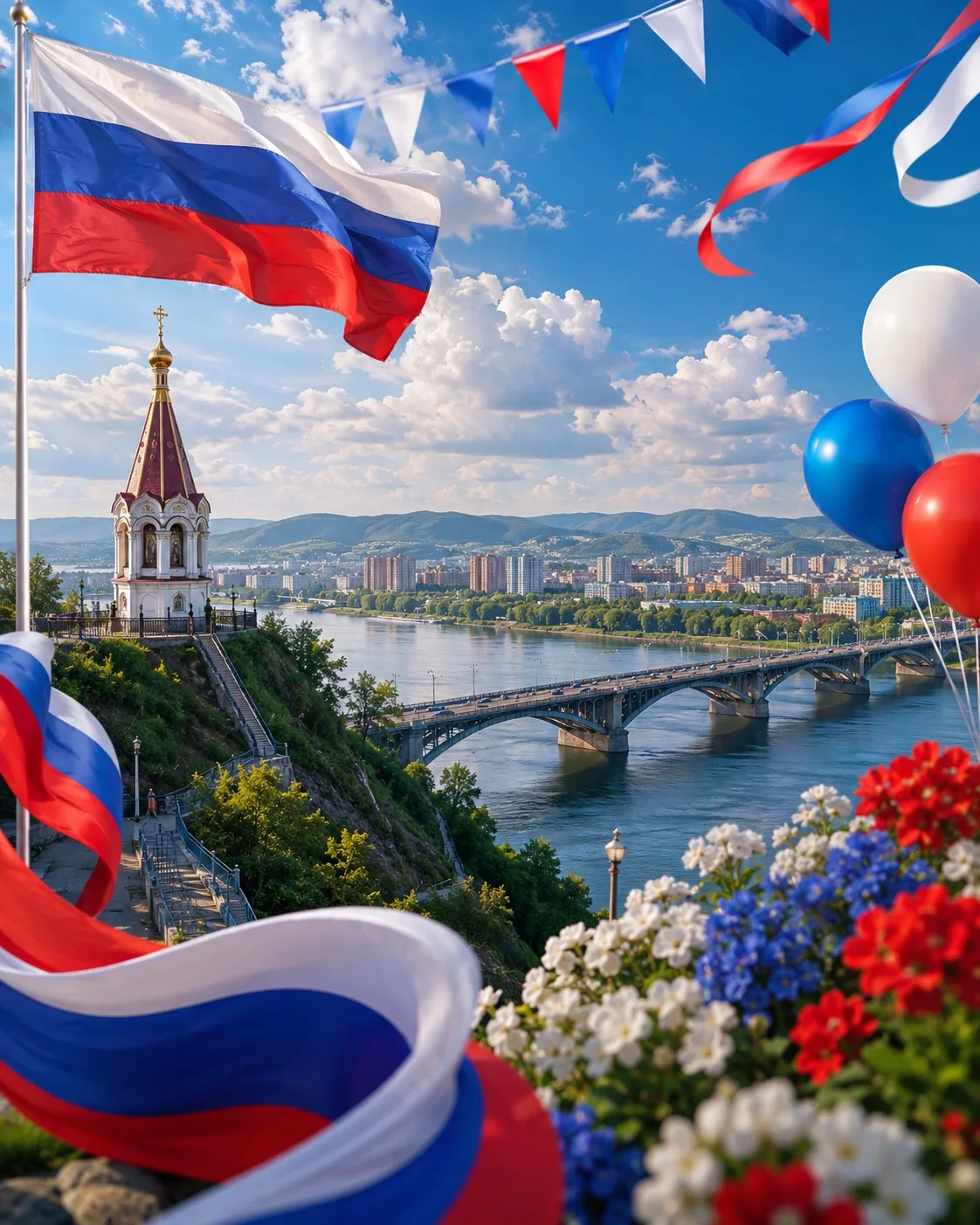 🇷🇺 С Днём Государственного флага России!