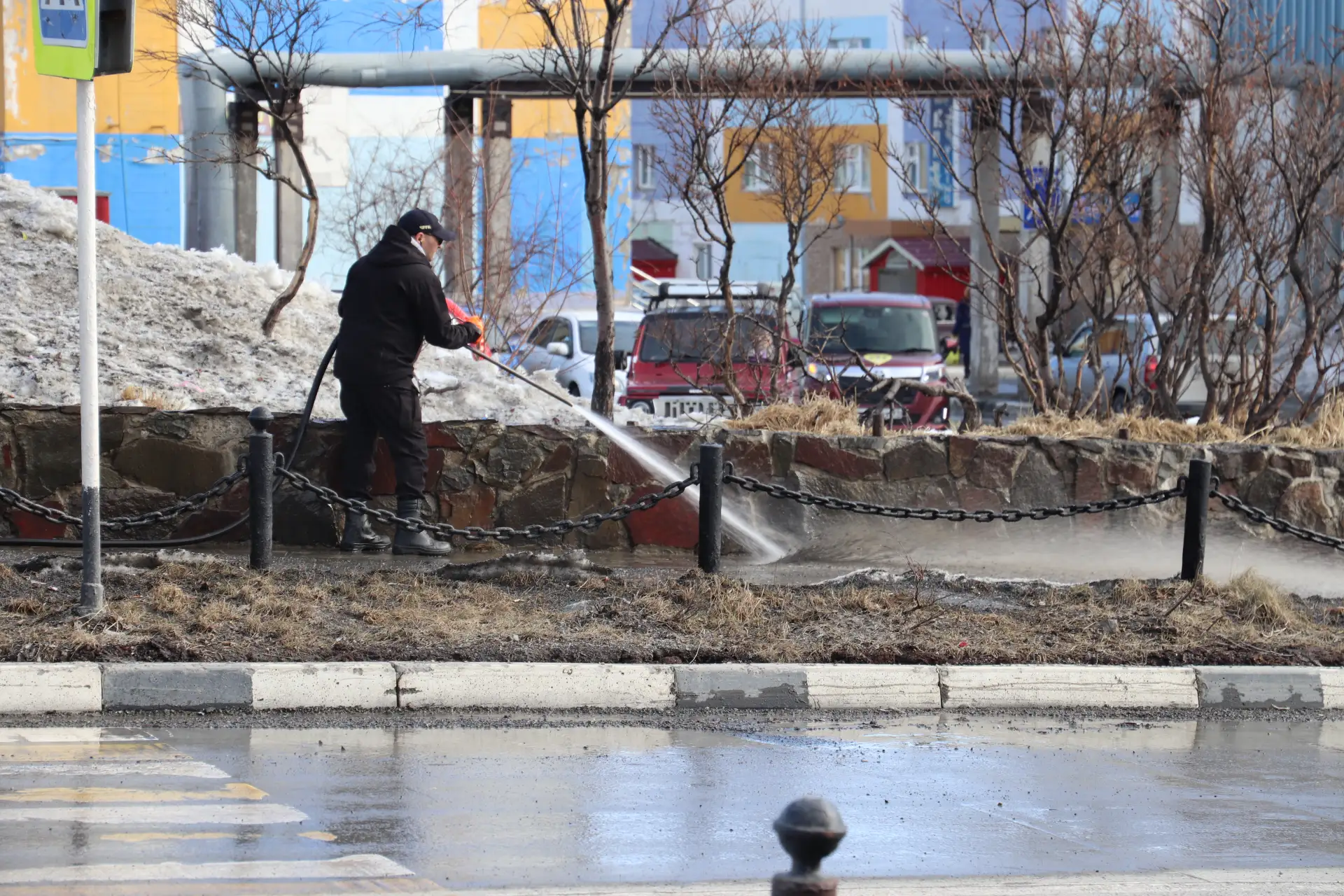 Сегодня рабочая группа под руководством Главы городского округа Анадырь Сергея Спицына провела очере