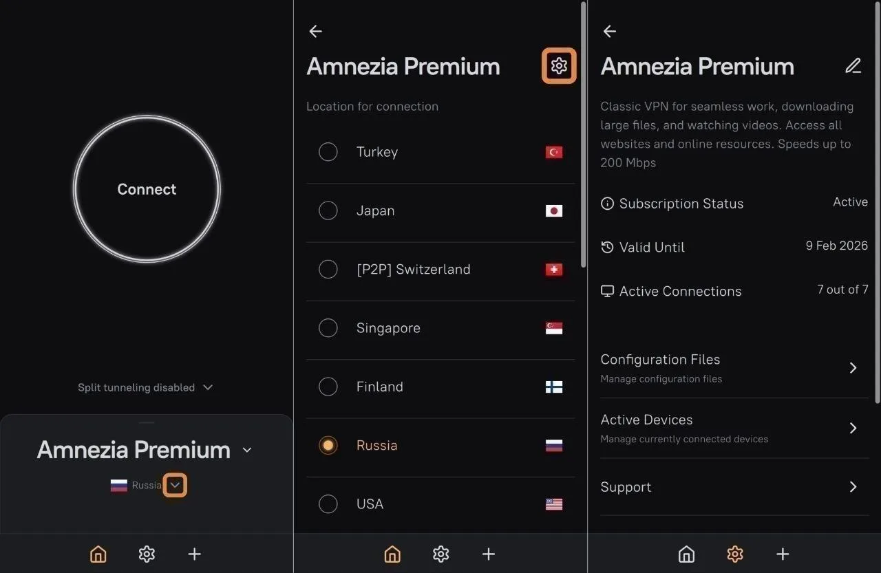 Amnezia VPN — VPN-клиент 🌐