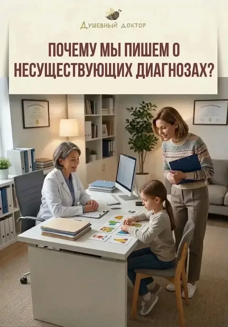 ПОЧЕМУ МЫ ПИШЕМ О «НЕСУЩЕСТВУЮЩИХ» ДИАГНОЗАХ?
