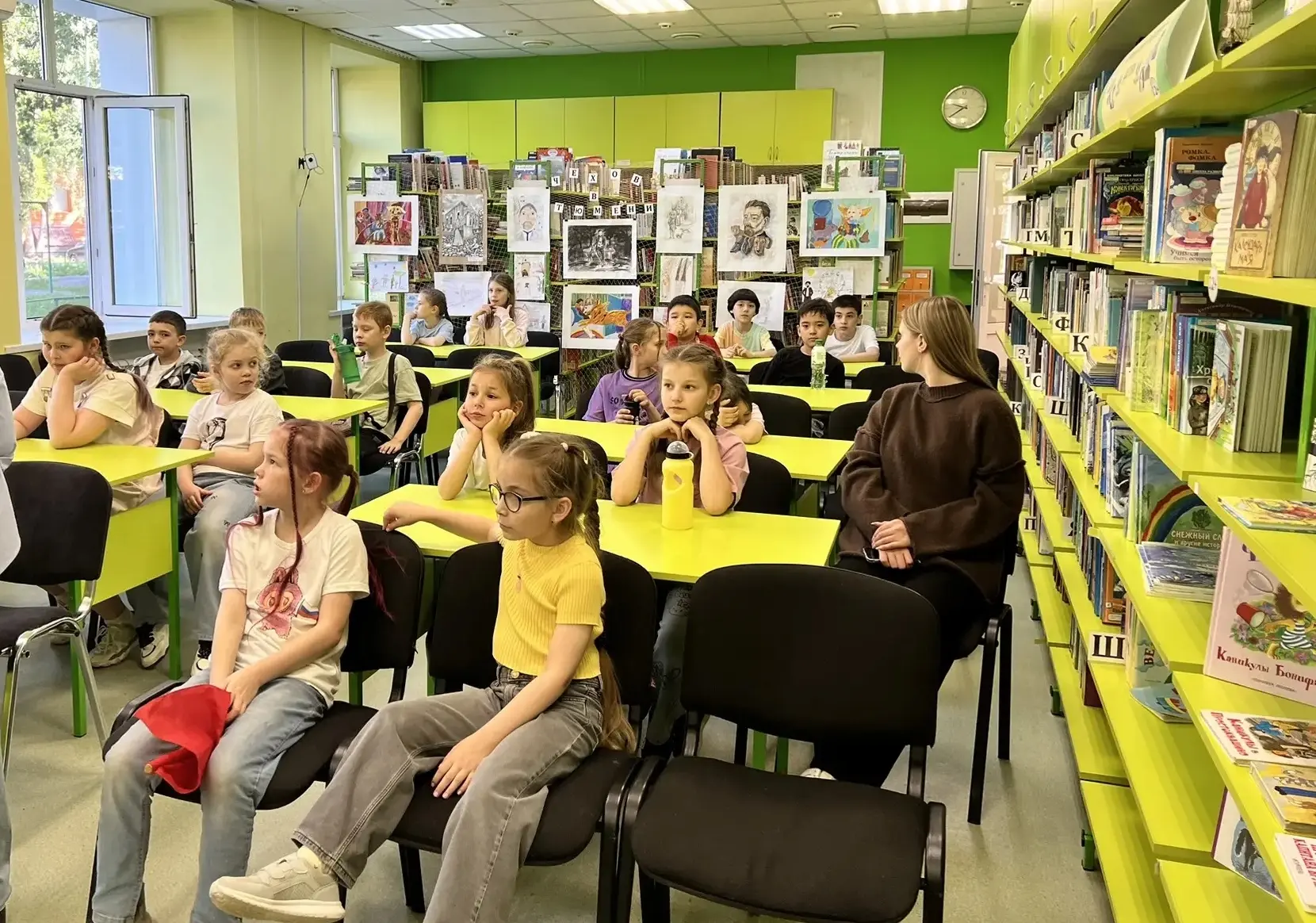 ❗ Новая неделя в лагере! ❗ 

👉 Утро, по традиции, началось с бодрой зарядки, после чего ребята отпр