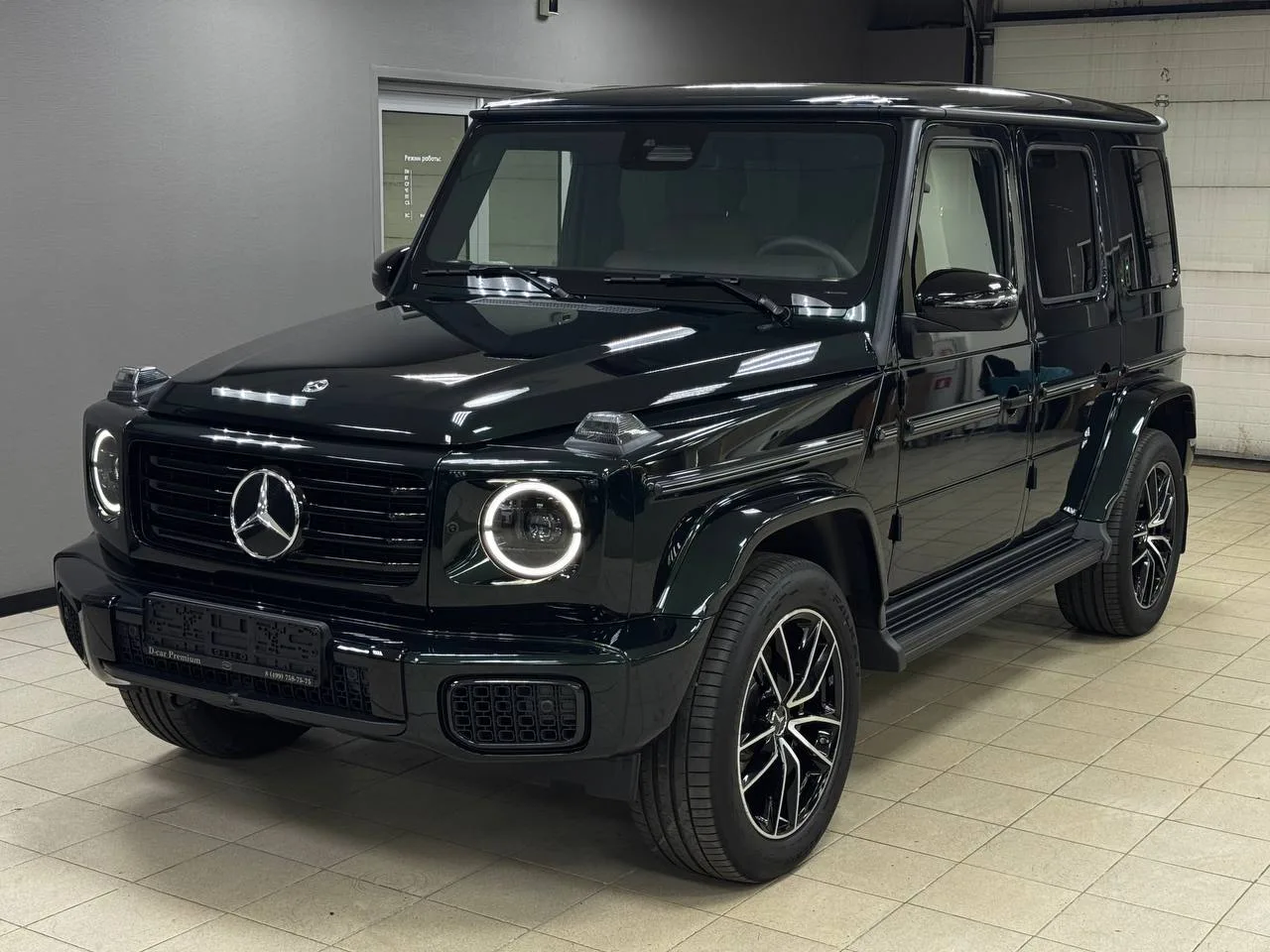 Mercedes-Benz G-CLASS 450 d 3.0 дизель 2025 (зеленый на коричневом)