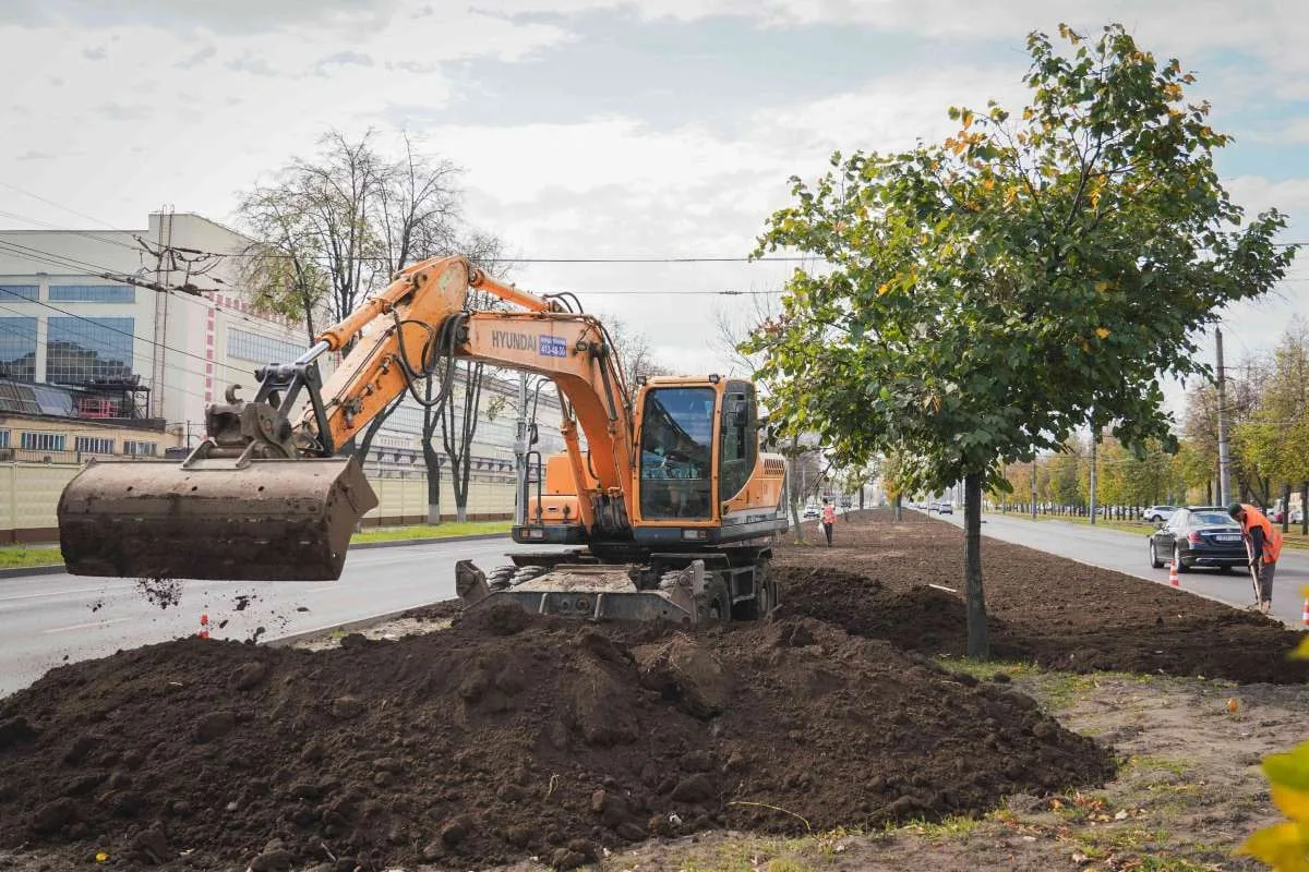 🌱 На Автозаводе восстановили более 15 тысяч квадратных метров газона