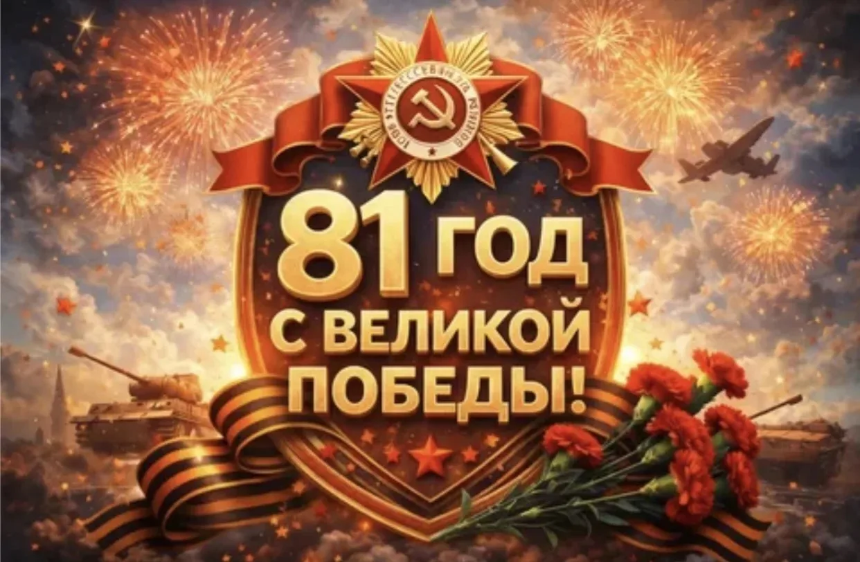 С Великим праздником – с Днём Победы!
