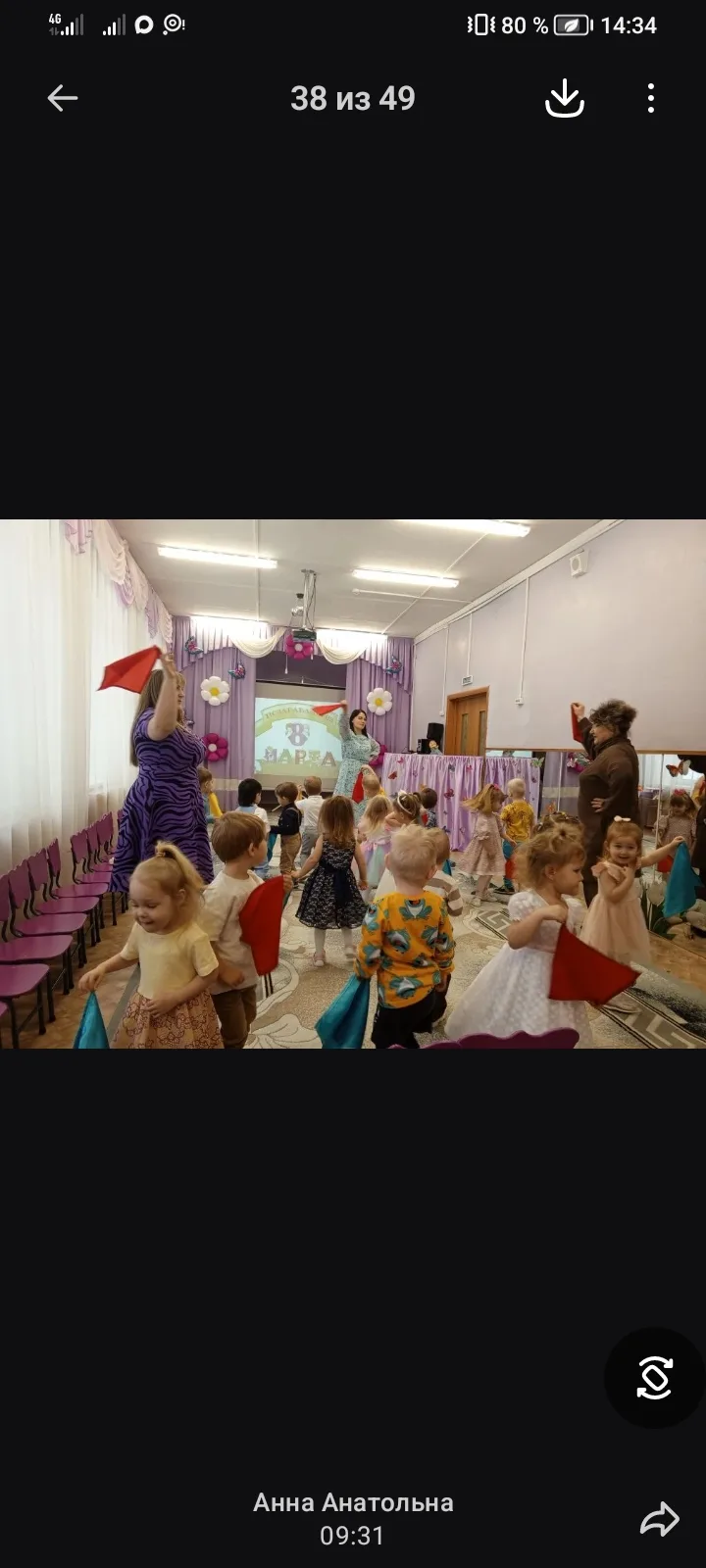Наши маленькие «Солнышки» поздравили любимых мам! 🌸