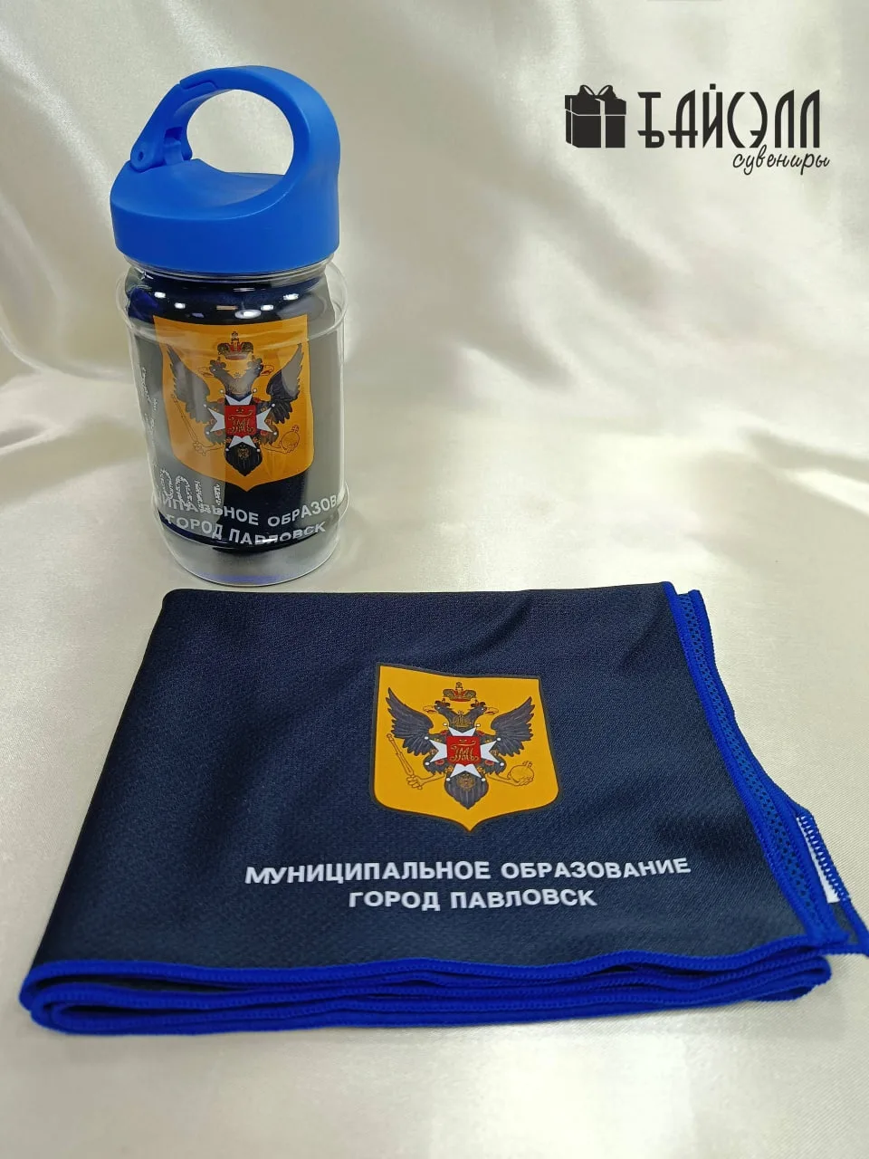 🔷 Охлаждающее полотенце с индивидуальным дизайном, нанесённым методом УФ-печати: идеал...