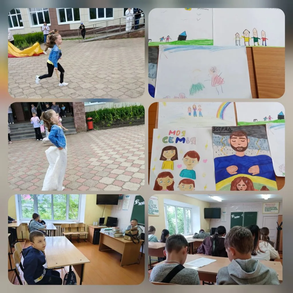 🌈Завершил свою работу очередной день в ЛДП "Планета детства" под названием "День семьи".