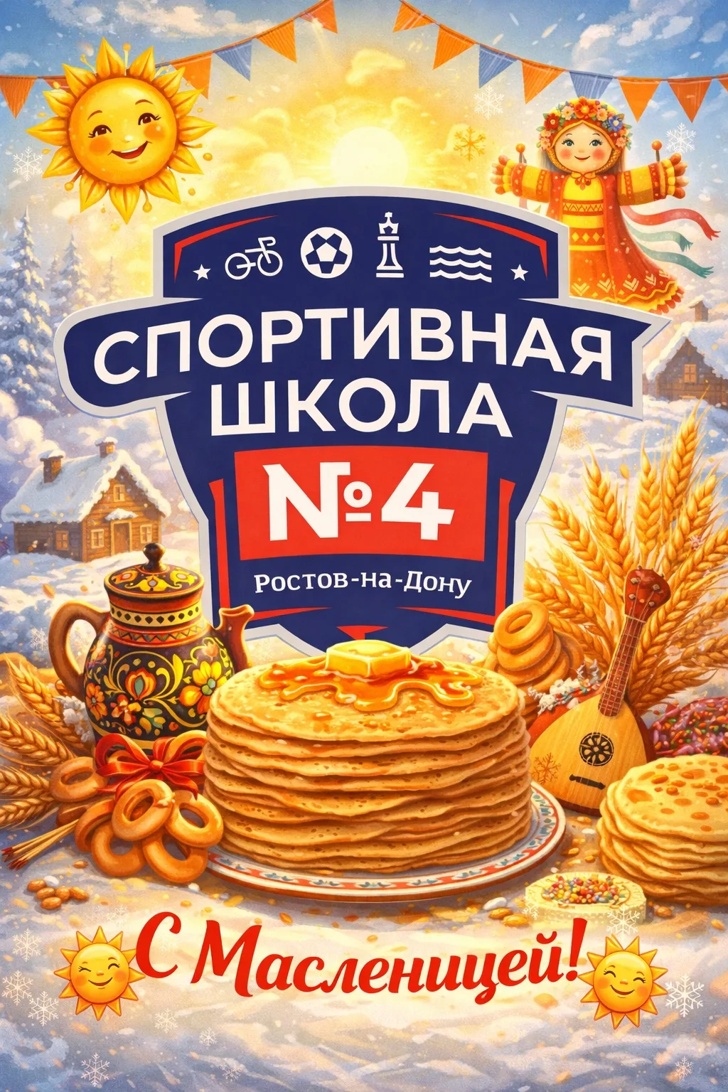🥞 С Масленицей! ☀️