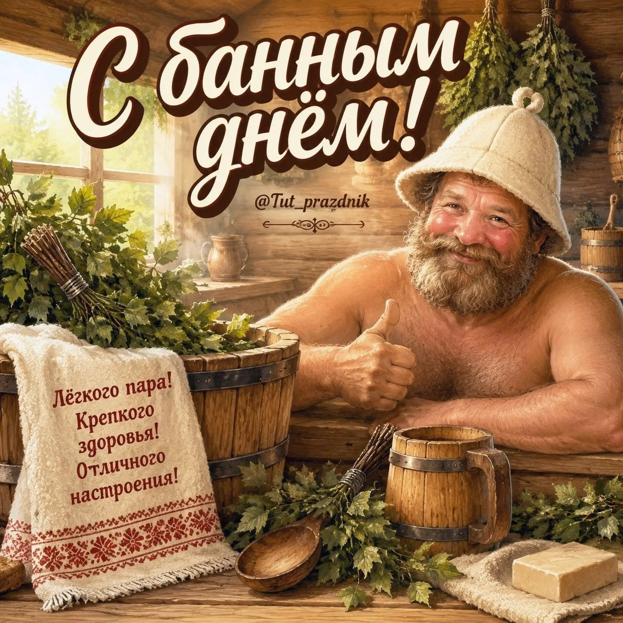 🧖‍♂️🌿 14 июня — Международный банный день 🌿🧖‍♀️