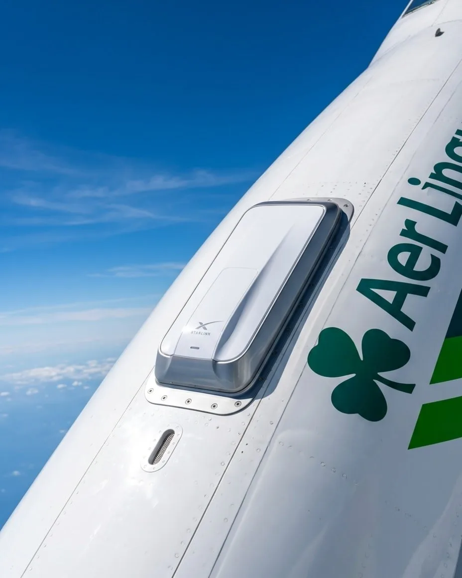 ⚡ Starlink захватывает небо: Aer Lingus дает 500 Мбит/с в полете бесплатно