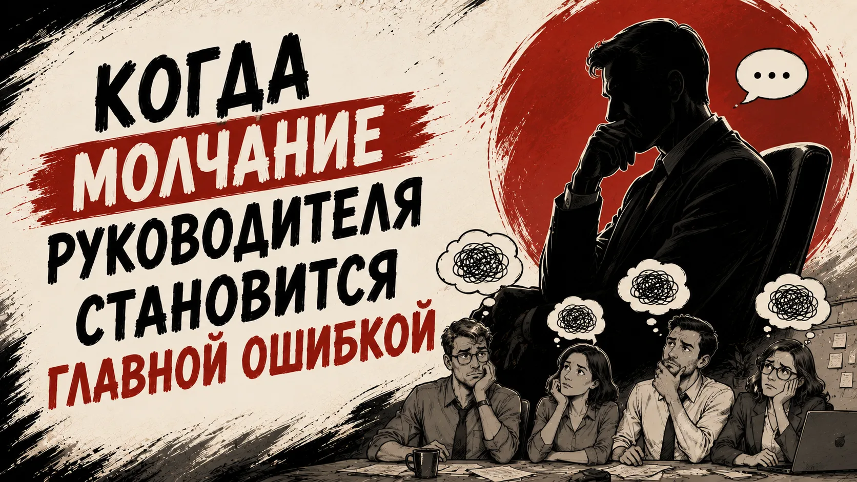 Когда молчание руководителя становится главной ошибкой

👔 Многие считают, что отсутствие замечаний 