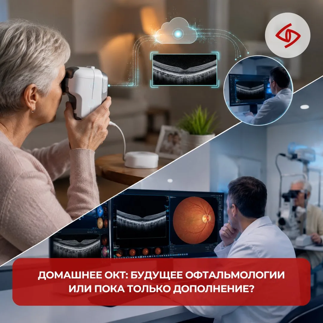 Технологии действительно дошли до того, что сетчатку можно сканировать дома. Компактные...