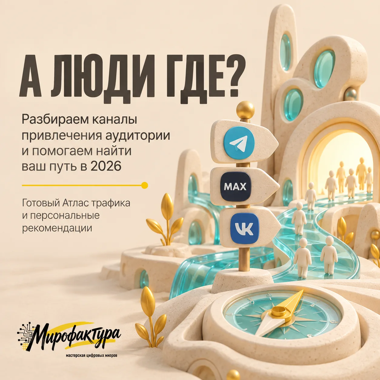 А люди где?