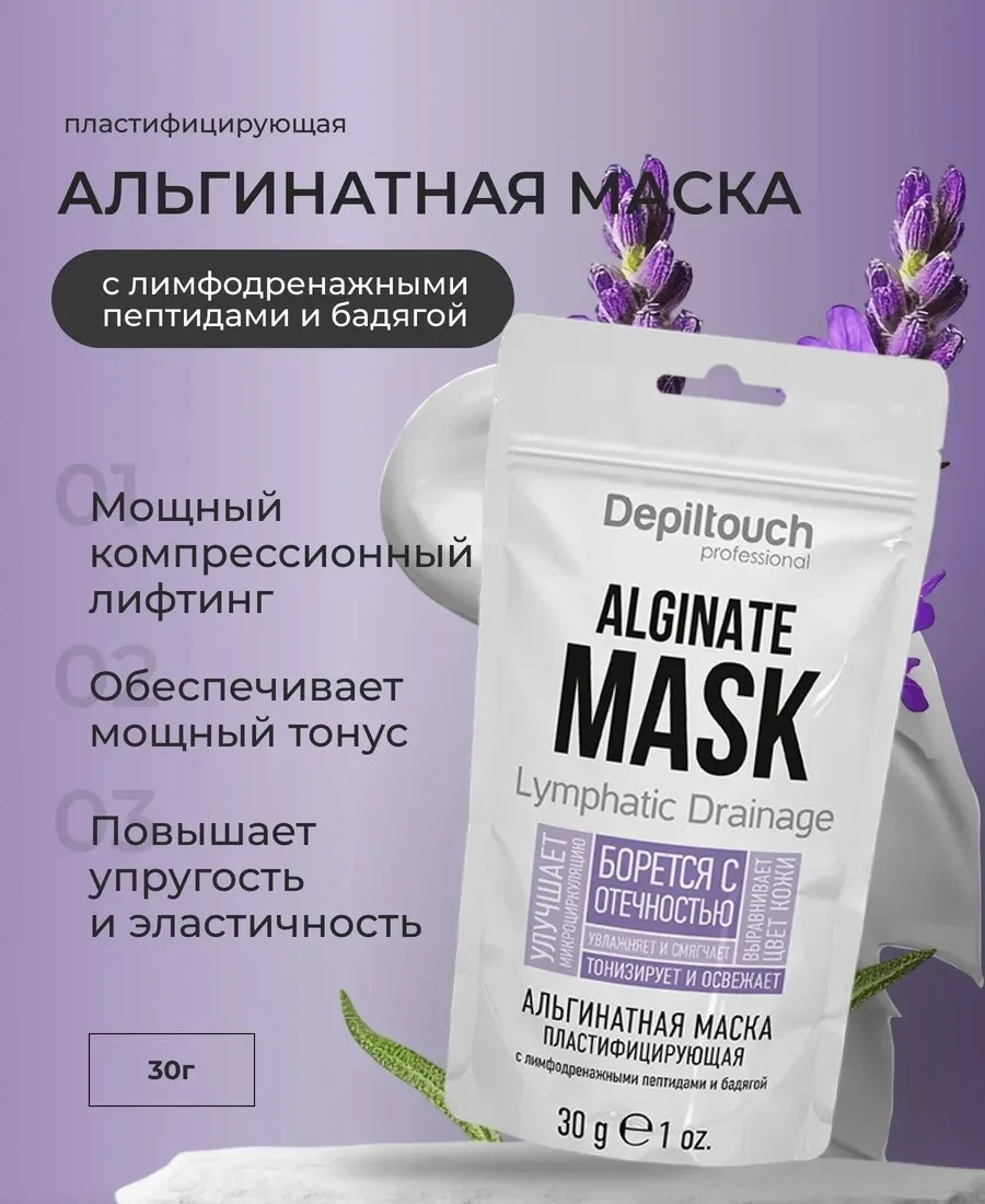 Средство мгновенного действия: Альгинатные маски