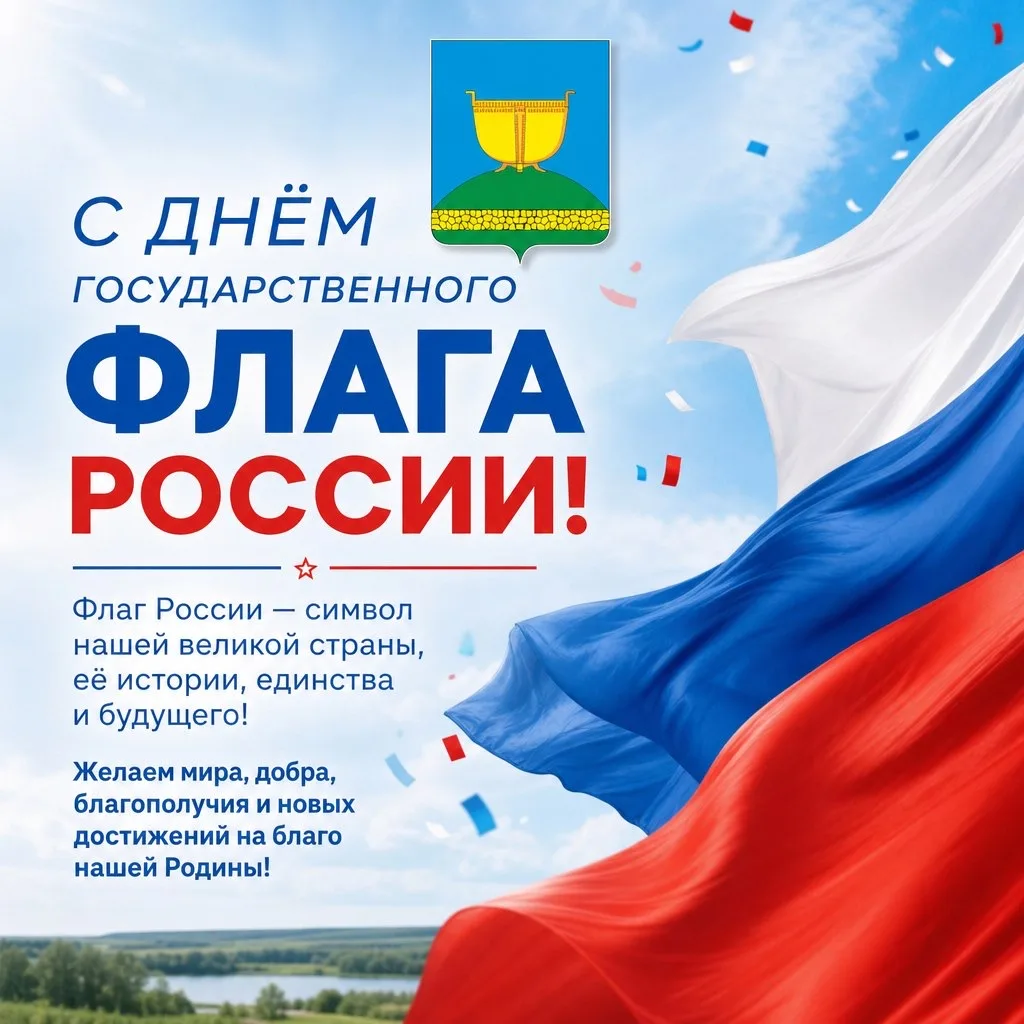 🇷🇺 Сегодня вся страна отмечает День Государственного флага Российской Федерации!