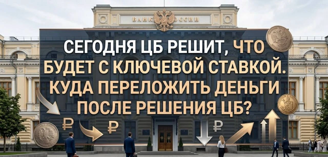 Если вы копите или у вас есть накопления - прочитайте это сегодня

Сегодня ЦБ решит, что будет с клю