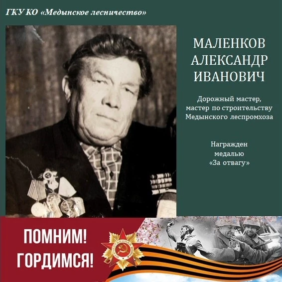МАЛЕНКОВ Александр Иванович .