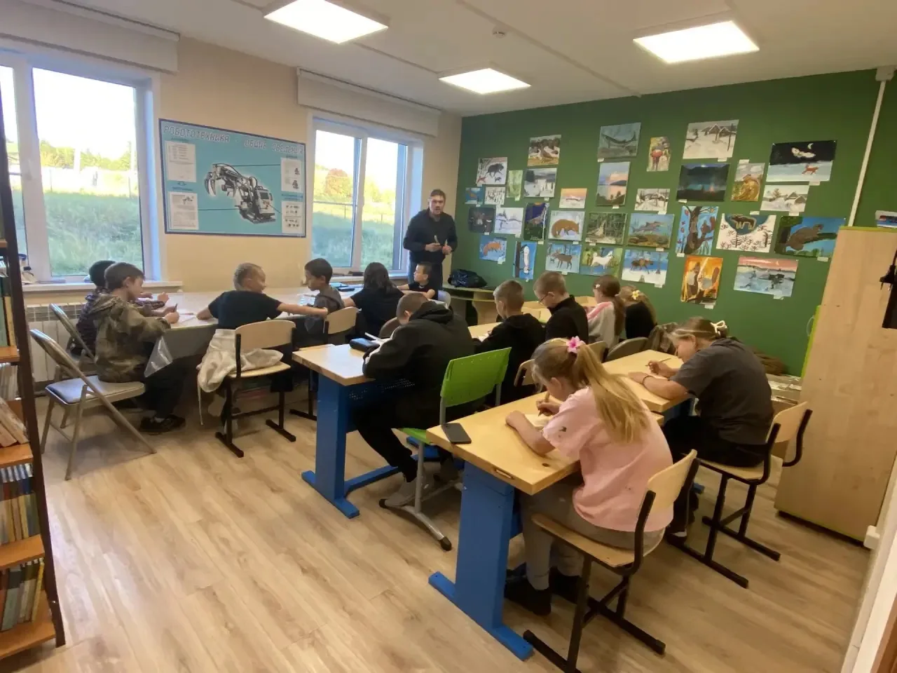 В Бахтинской школе продолжает работу модуль «Ремесло» — один из трёх образовательных мо...