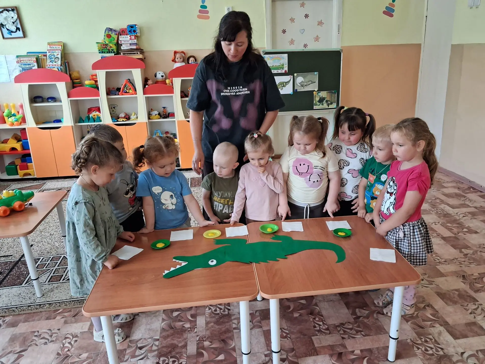 17 июля отмечается День крокодила — и в нашем детском саду этот праздник прошёл очень весело и позна