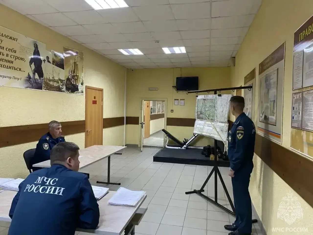 Подготовка к командно-штабному учению