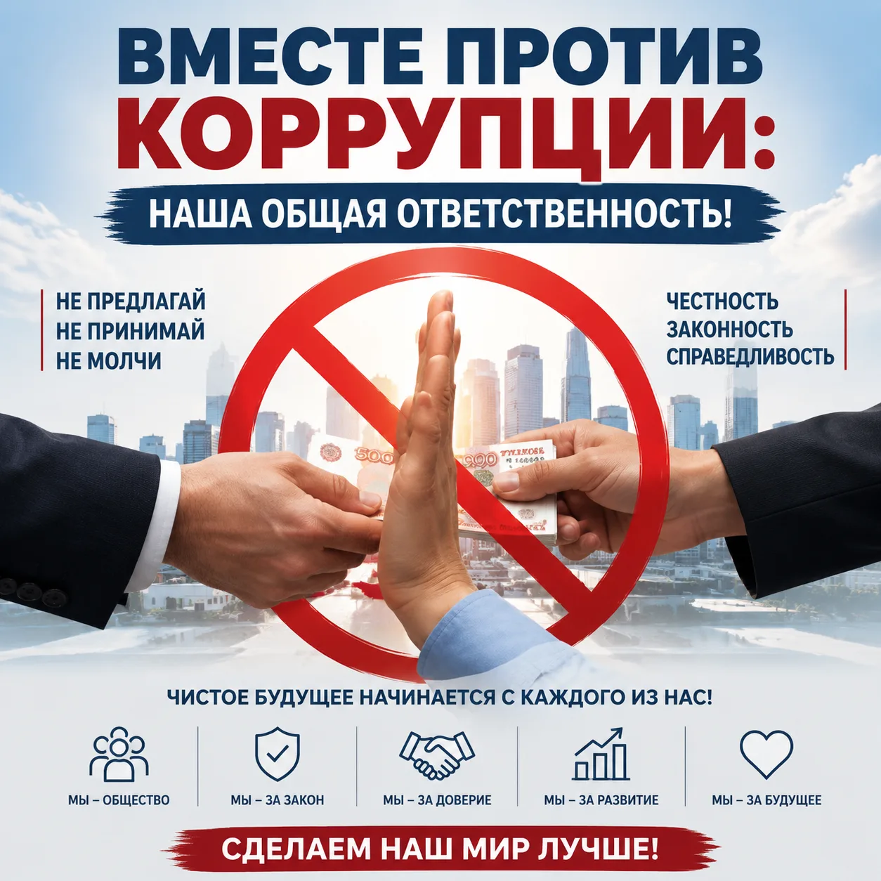Вместе против коррупции: наша общая ответственность!
