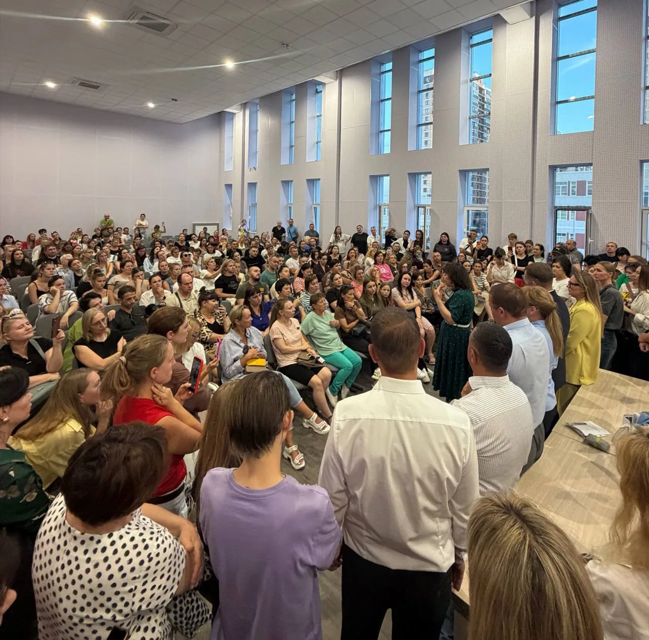 Краткие итоги встречи в школе на Пономаренко
