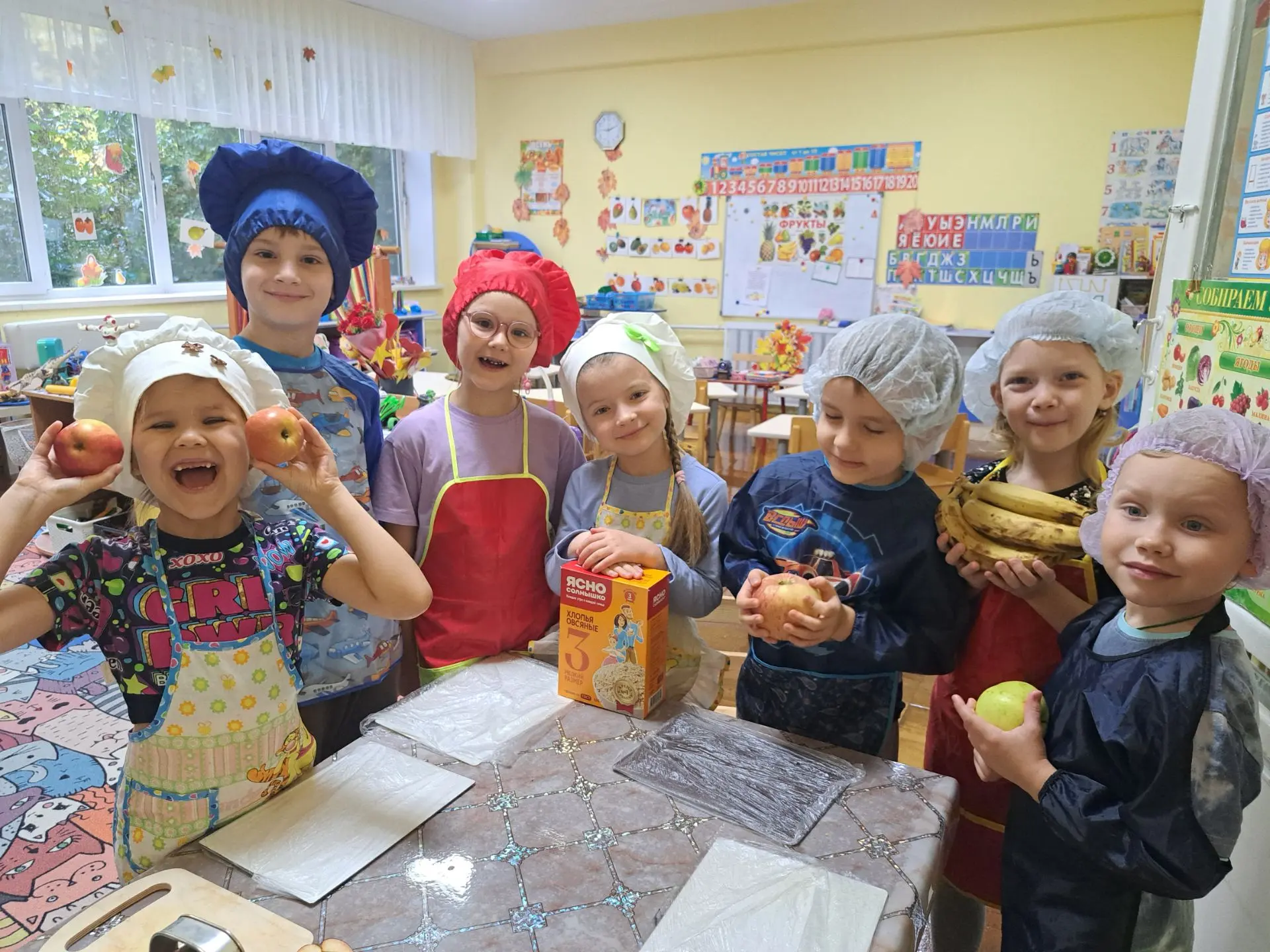 Кулинарный мастер-класс «Яблочно-банановое печенье»