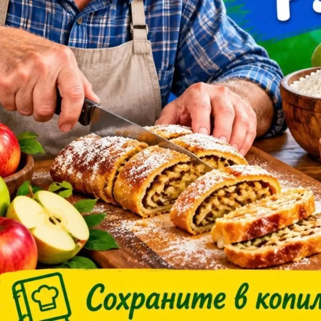 Мои дорогие, ловите палочку-выручалочку этой осени! Этот яблочный рулет получается абсо...