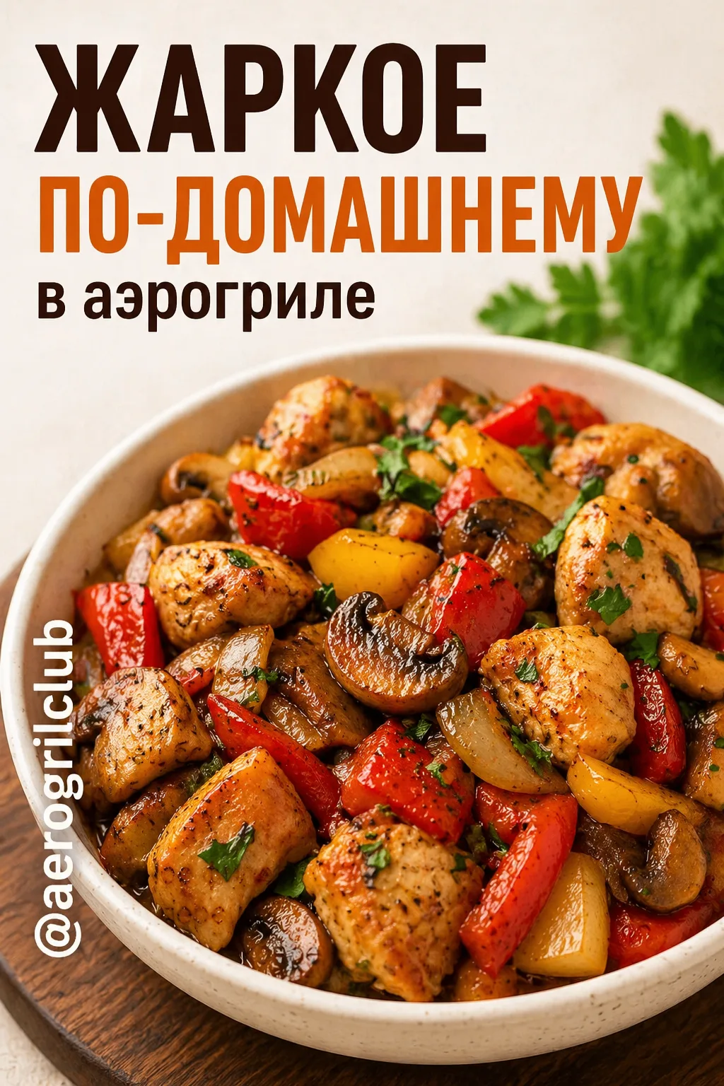 🔥 Жаркое по-домашнему в аэрогриле: простой рецепт