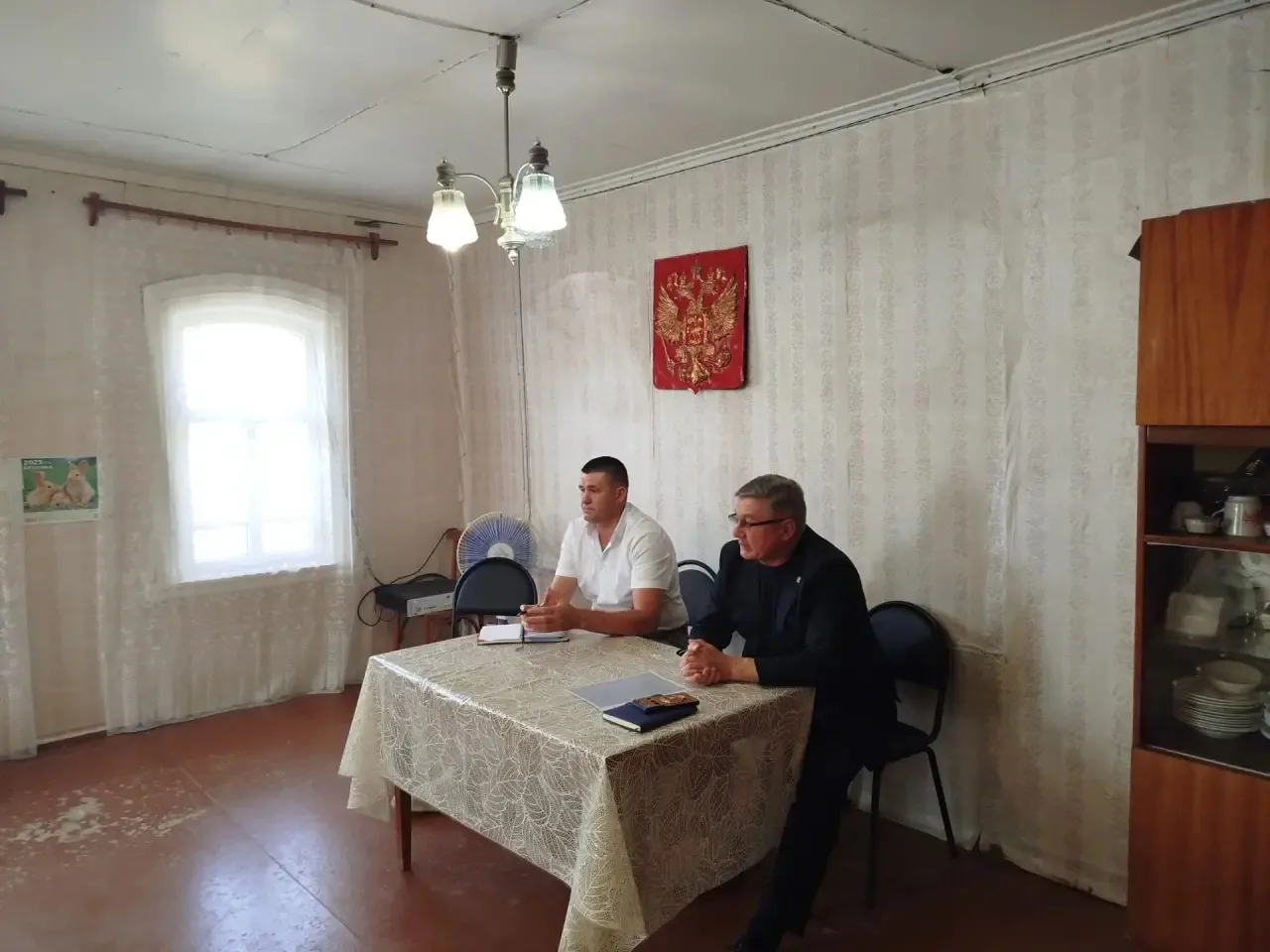 Состоялся рабочий выезд в село Пироговка. В ходе встречи с жителями рассмотрен ряд вопр...